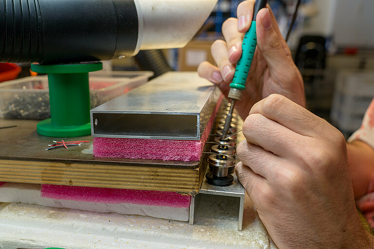 Beispielfoto Weißier Werkstätten - Elektromontage